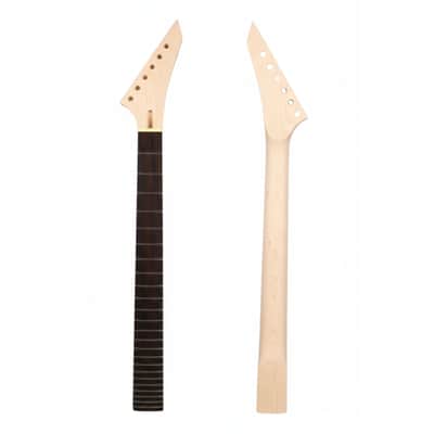 ESP-Style Unfinished Bolt-On Guitar Neck, 24 Fret, Maple & Rosewood Fretboard image 1