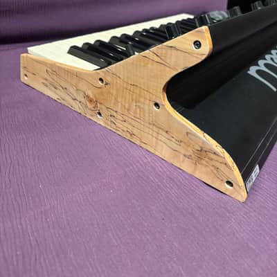 Moog Sub Phatty & Little Phatty、 Stag2 replacement side panels. " Aqua Timber Japanese Horse Chestnut A4 " Oil Gel Glossy finish.