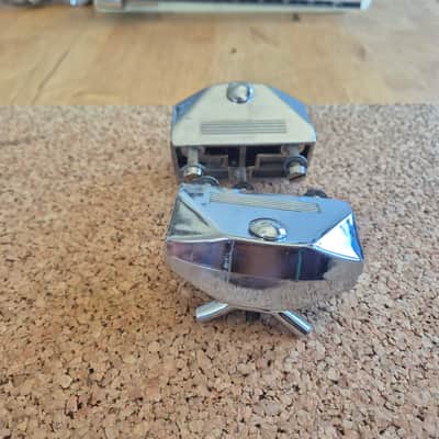 Sonor Phonic Bassdrum Leg Brackets ~1980 - Chrome image 11