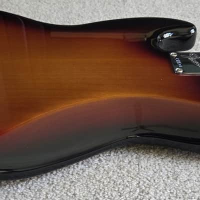 Fender American Performer Jazz Bass Guitar, 3-Color Sunburst, New Gig Bag image 8