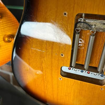 Fender American Original '50s Stratocaster 2-Colour Sunburst 2017 Electric Guitar image 14