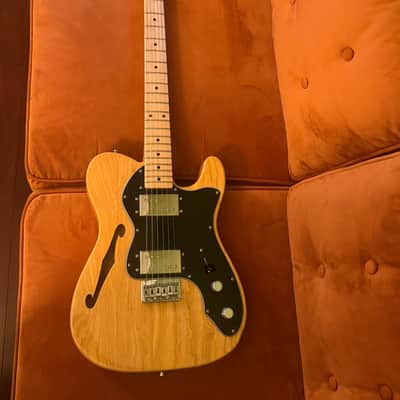 Fender ‘72 Telecaster Thinline Reissue 1990 - Natural MIJ image 2
