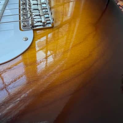 2024 Fender Custom Shop ‘54 Stratocaster 70th Anniversary Limited 2 Color Sunburst image 15