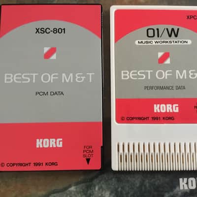 Korg  01W  The Best Of M and T  PCM Performance Card image 5