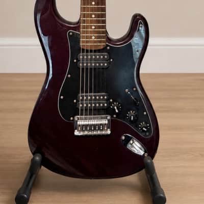 Squier Standard Double Fat Stratocaster 7-String 2001 (SUPER RARE) - Purple Metallic