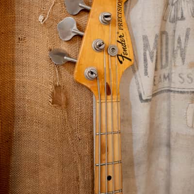 Fender Precision Bass 1973 - Black image 3