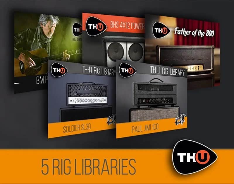 Overloud TH-U v2 Bundle of 5 Rig Libraries image 1