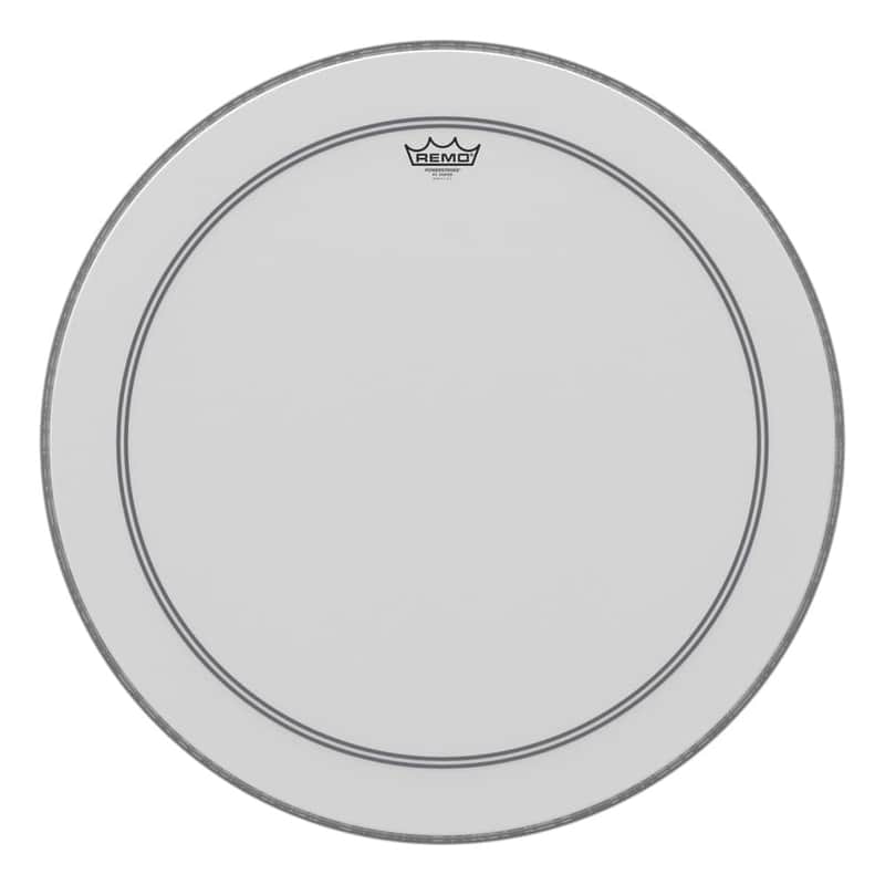 Remo Powerstroke P3 Coated Bass Drumhead 26" w/Impact Patch image 1