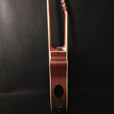 Busuyi Guitar 4 String Bass 6 String Lead Acoustic, Travel Acoustic Guitar with  Hard Case image 3