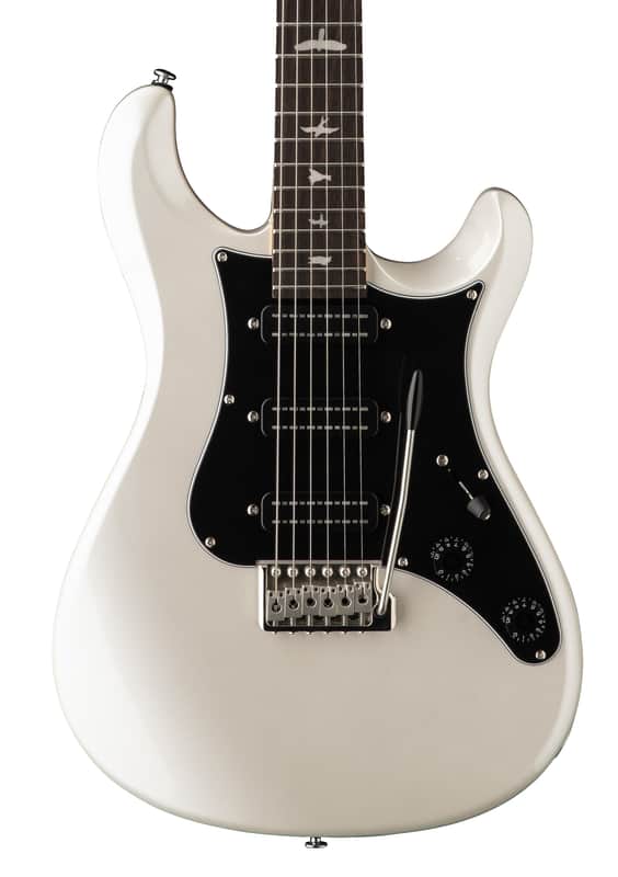 PRS SE NF3 Pearl White w/bag image 1
