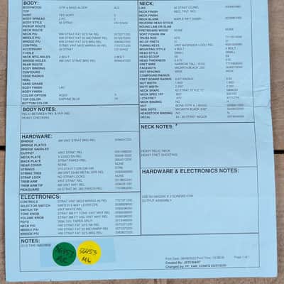 2022 Fender Custom Shop '59 Stratocaster Daphne Blue Heavy Relic image 12