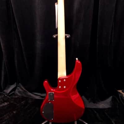 Tagima Electric Bass, Millenium 4 String Metallic Red image 5