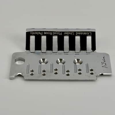 B.C. RICH ★ GOTOH GE1988T Chrome Floyd Rose BASEPLATE [for Vintage 90's Gunslinger, Mockingbird, Warlock with OFFSET Saddles] image 2