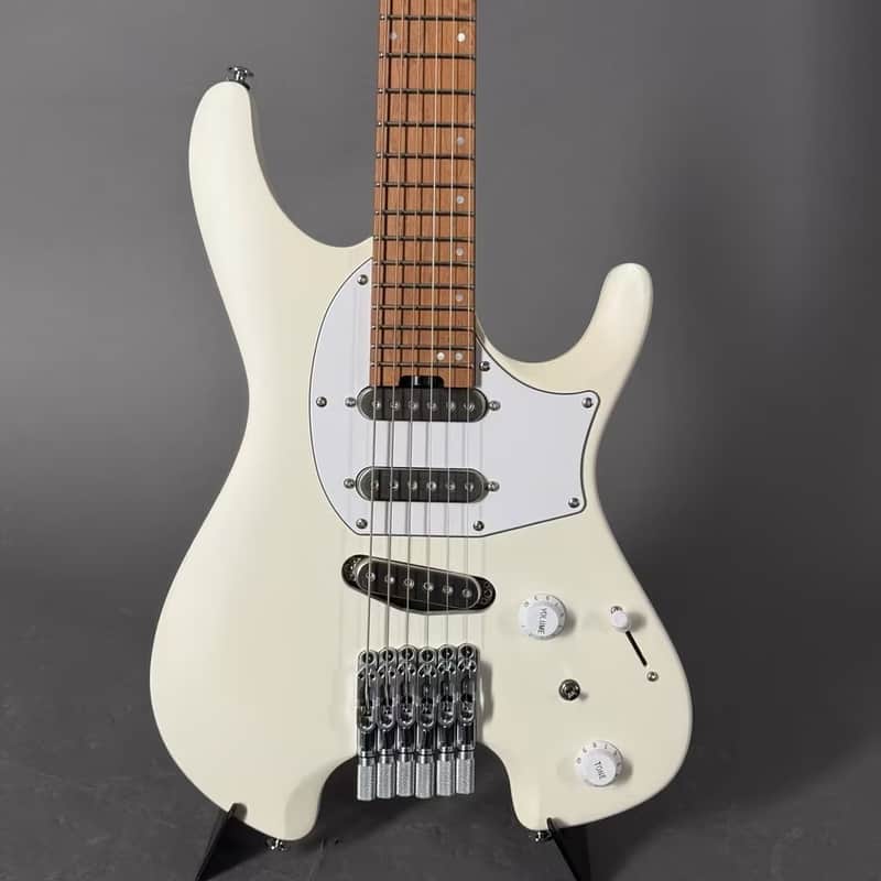 Ibanez Ichika Nito ICHI10-VWM Vintage White Matte Gigbag image 1