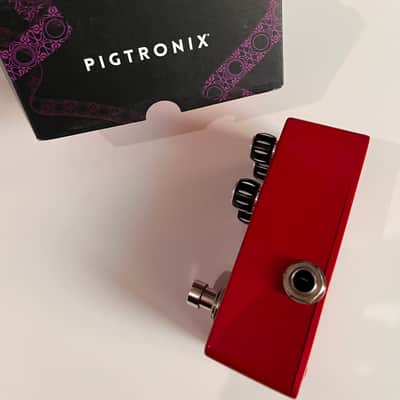 Pigtronix Octava Micro Octave Fuzz 2010s - Red image 5
