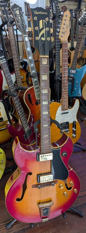 Ventura V-1400 Barney Kessel Hollow Body Electric Guitar 1960s Japan image 1