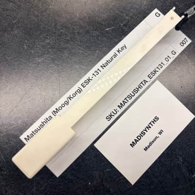 ORIGINAL Matsushita Replacement G Key (for ESK-131 Keybeds) for Moog MG-1, Prodigy, Rogue, Opus 3, Korg Minikorg 700, Minikorg 700S, MS-10, MS-20, VC-10, Poly Ensemble P, Univox K1/K2, and more