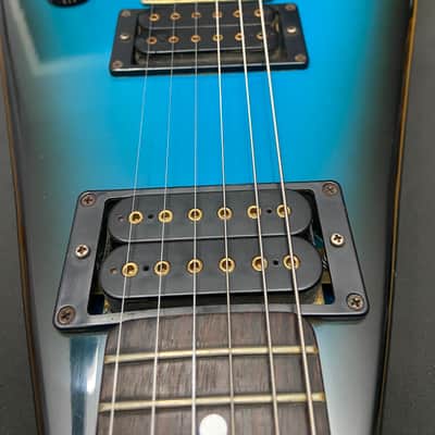 Aria XX Deluxe V 1980s - Blue / Black image 6