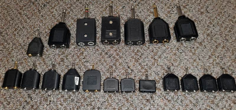 Various Headphone Adapters