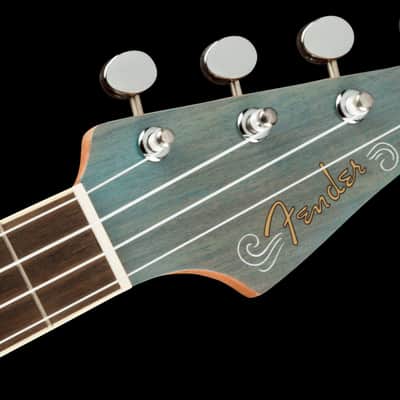 Fender Dhani Harrison Uke W/Bag - Turquoise image 5