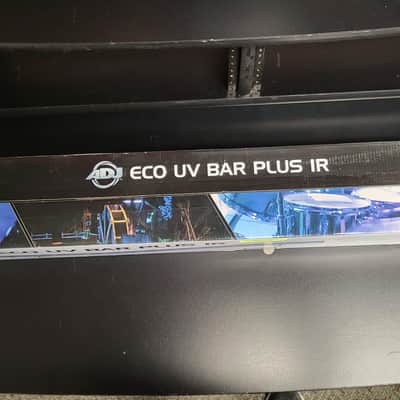 American DJ Eco UV Bar Plus IR 1m LED Black Light Bar with Remote 2010s - Black image 2