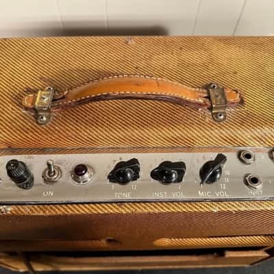 Fender Deluxe 1958 - Original Tweed Finish image 5