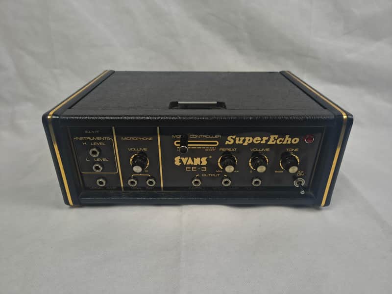 Evans Echo Chorus EE-3  70's - Black TAPE ECHO image 1