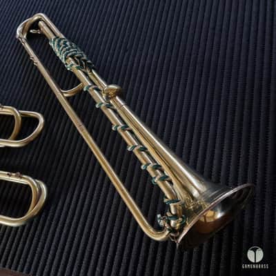 Munkwitz Rostock natural baroque trumpet, crooks, 4x leadpipes, Egger leadpipe, light bag gamonbrass image 11