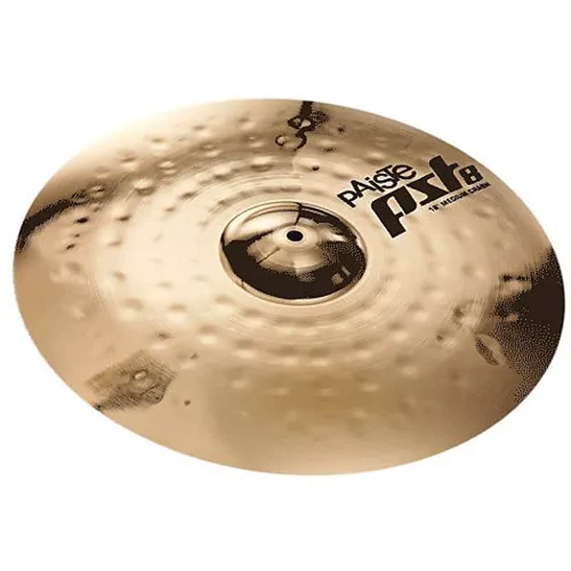 Paiste 17" PST 8 Reflector Rock Crash Cymbal image 1