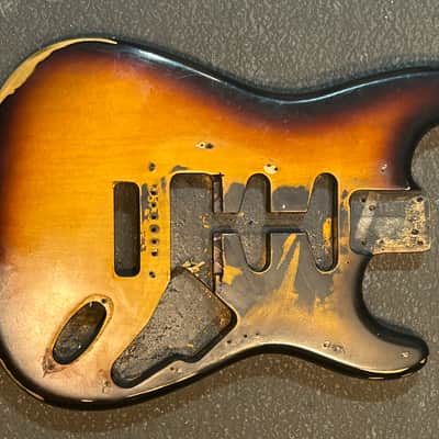 Fender Stratocaster Body 3-Tone Sunburst image 1