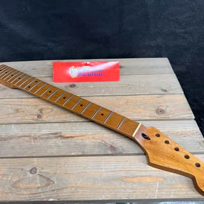 Real Life Relics Nitro Roasted Maple Strat® Stratocaster Neck Maple W Maple Fingerboard RLR-SRMM22 #1