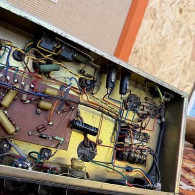 Vintage 1960s Selmer Treble N Bass 50 MKIII MK3 Valve Guitar Amplifier Head Bild 25