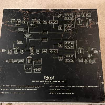 Grateful Dead McIntosh MC2300 Stereo Solid State Power Amplifier image 5