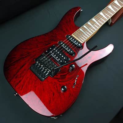 Jackson DK2 Dinky Pro 2007 Crimson Swirl Made In Japan Seymour Duncan Pickups + Original Hardcase image 3