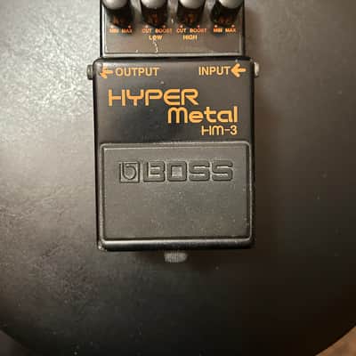 BOSS A.I.B CUSTOM FX HM-3 HYPER METAL WARG CHAINSAW MOD image 1