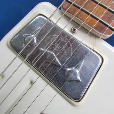 Wandre Davoli Tri Lam 1960's Era Made In Italy Wandre Tr-Lam Cool Wacky Artistic Blue Italian Guitar image 8