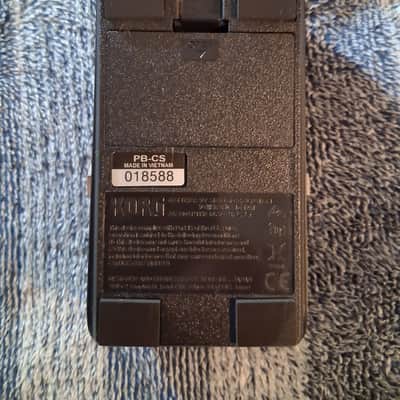 Korg PB-CS Pitchblack Custom Tuning Pedal 2023 - Black image 3