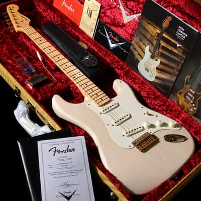 FENDER CUSTOM SHOP Vintage Custom 1957 Stratocaster Aged White Blonde [R101898] (07/31) image 1