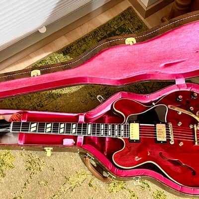 Gibson Custom Shop Murphy Lab Back To The Future '55 ES-345 "Reissue" Light Aged 2025 - Cherry Red Brand New No.56 image 2