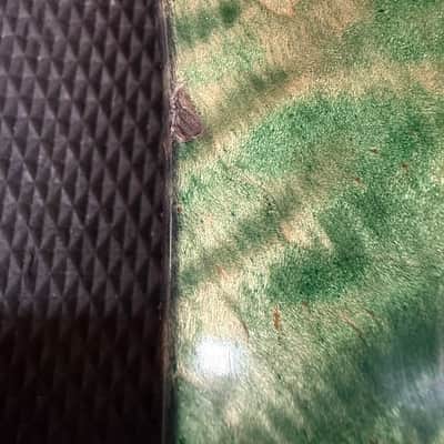 PRS Custom 24 1986 - Faded Royal Blue Now Green image 11