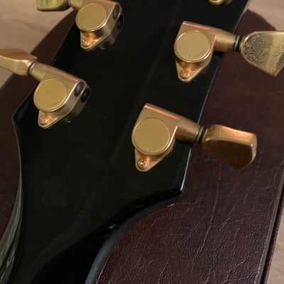 Rare Orville Les Paul Custom (MIJ Orville by Gibson) Black Beauty with factory Gibson Openbook Headstock image 21