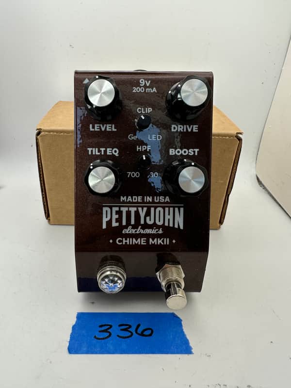 【うさみ】PETTYJOHN Electronics Chime Pettyjohn Electronics CHIME MKII Overdrive – Chicago Music Exchange