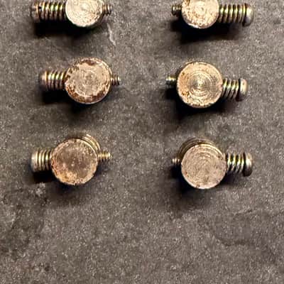 Fender Vintage Saddles offset Mustang, Jaguar, jazzmaster 1973 - Nickel image 3