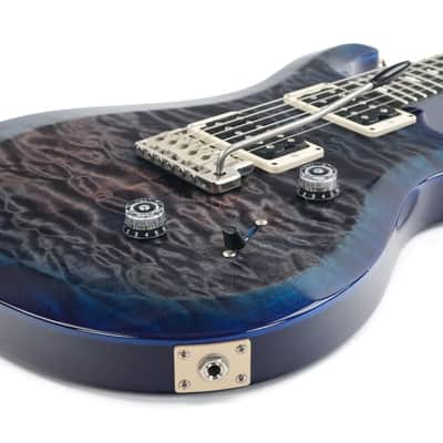 PRS S2 Custom 24 LTD Edition Quilted Maple Faded Gray Black Blue Burst 2023 image 11