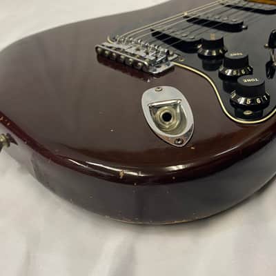 Fender USA Stratocaster Wine Red Ash Body 1978〜1979 Weight: Approximately 3,725 kg image 7