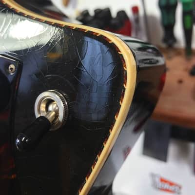 Daro Guitars HB P90 relic 2023 - Black Burst image 11