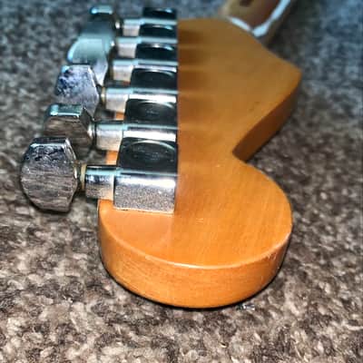 1996 Fender Standard Stratocaster with Vintage Tremolo , Rosewood Fretboard electric guitar alpine white image 12