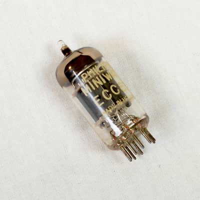 Pair of Philips Miniwatt ECC83 / 12AX7 Preamp Tubes – Made in Holland – Tests Strong image 5