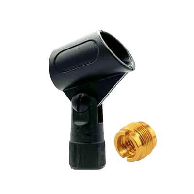 5 Core Microphone Clip Holder 6 Pieces with Screw Adapters 5/8 to 3/8 Inch image 9