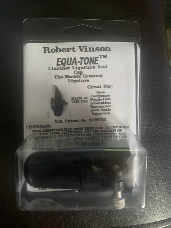 The Robert Vinson “Equa-tone” Clarinet Ligature image 1